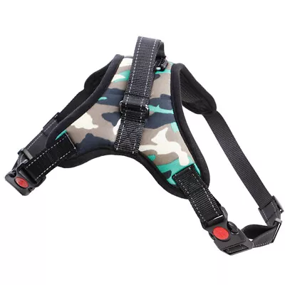 No Pull Dog Pet Harness Adjustable Control Vest Dogs Reflective XS S M Large XXL • $6.89