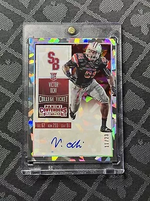 2016 Panini Contenders Draft Picks Cracked Ice Victor Ochi Auto 11/23 #226 • $9.95