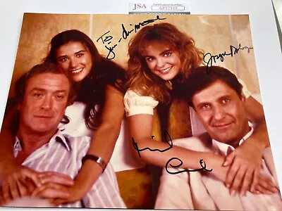  BLAME IT ON RIO  8x10 Signed By MICHAEL CAINE MOORE And BOLOGNA   JSA #AP57325 • $265