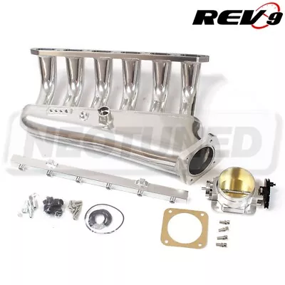 For BMW E34 E36 M50/M52 Engine Motor Rev9 Cast Aluminum Intake Manifold Set • $795
