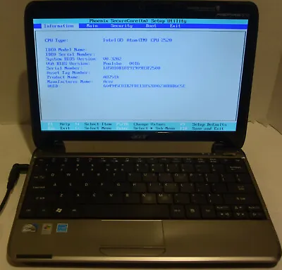 Acer AO751H-1948 11.6in. (Intel Atom 1.33GHz 1GB) Netbook - Parts/Repair AS IS • $16.96