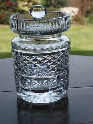 Vintage Waterford Crystal Honey Pot And Lid - Ex Cond • £14.99