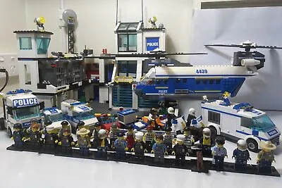 Lego City Police Station 7498 - 27 Minifigures! - Lego City Bulk - Multiple Sets • $300