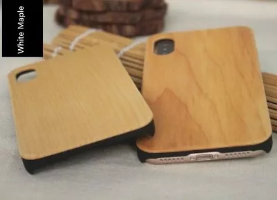 £5.99 • Buy Real Natural Wooden Wood Phone Case Cover Apple IPhone 12 11 XS Max XR X 8 7 6 +