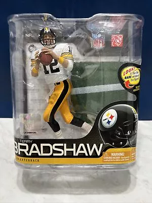 McFarlane Toys NFL Sports Picks Series 26 Terry Bradshaw White Jersey #2948/3000 • $38