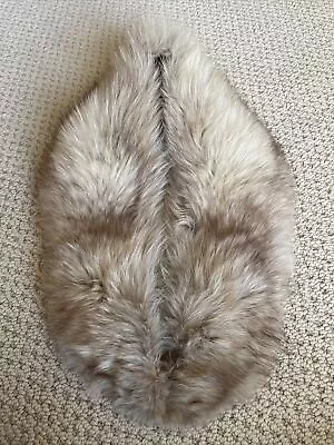 Vintage Red Fox Coyote Fur Neck Scarf Cuff Collar Women's One Size • $19.99