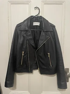 $600 • Buy Scanlan Theodore Leather Jacket, Size 6