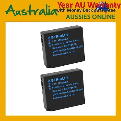 2x Battery BLG10 BLE9 For Panasonic Lumix DMC-GF3 DMC-GF5 DMC-GF6 Brand New • $26.55