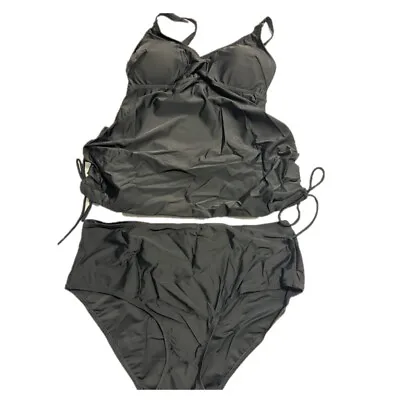Balconette Maternity Swimming Costume Tankini For Confident Pregnant Mother • £45