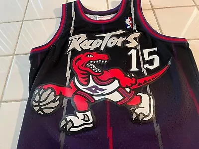 Vince Carter Toronto Raptors #15 1998-1999 Jersey By Mitchell & Ness. Size S. • $50