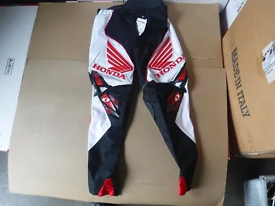 NEW ONE INDUSTRIES CARBON  HONDA   ATV  MX BMX RACING PANTS  PANT Size 30 • $29.99