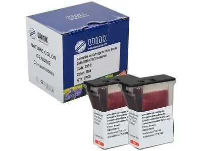 £8.19 • Buy 797-0 Replacement Inkjet Cartridge For Pitney Bowes 797-0 For DM50/K700 Red NON 