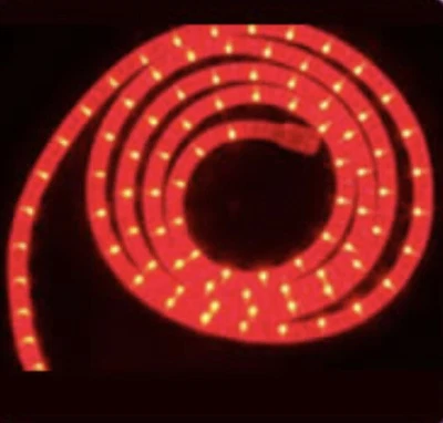 £29.99 • Buy 9m Static Red Rope Disco Light (10m Including Cable) Sound Lab G800 AA RED IP65
