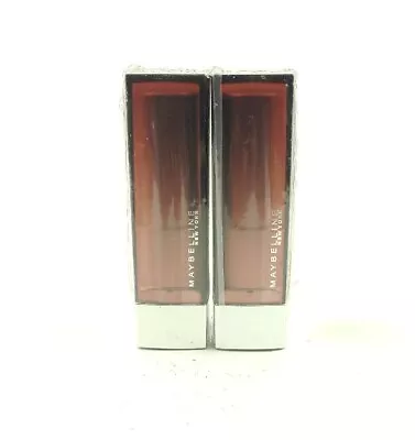 Maybelline Color Sensational Lipstick 570 Toasted Truffle Matte 0.15 Oz Lot Of 2 • $7.44