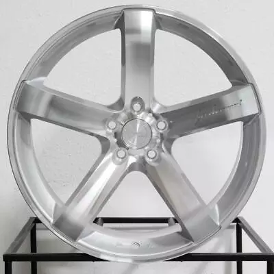 19x8.5 MRR VP5 Wheels Silver Machined Face 5x120 +35 Rims 19  Set 4 • $1251