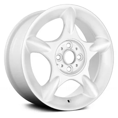 Wheel For 2002-2009 Mini Cooper 16x6.5 Alloy 5 Spoke White 4-100mm Offset 48mm • $306