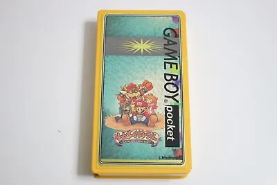 Super Mario Nintendo Game Boy Pocket Case / Game Boy Gallery Rare! Form Japan • $76.49