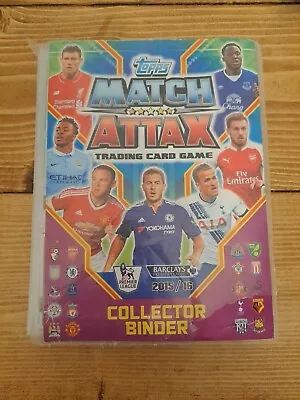 Topps Match Attax Premier League 2015/16 Folder With 400+ Cards • £22.99