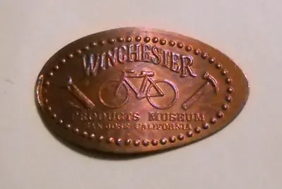 Winchester Products Museum Elongated Penny San Jose CA USA Cent Copper Coin • $1.99