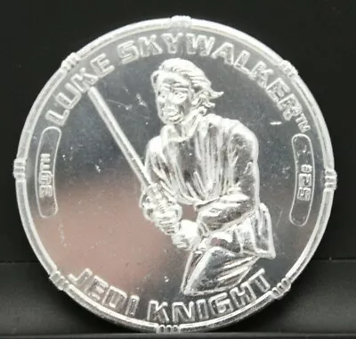 Star Wars 2007 30th Anniversary Silver Coins Hasbro Luke Skywalker Jedi Knight • $9.99