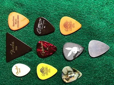10 Collectable Guitar Flat Picks • $20