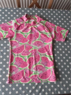 £3 • Buy NEXT Girls 50+ Sun Protection Short Sleeve  Top Age 12 Years