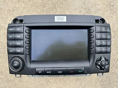 Mercedes W220 W215 2003  Navigation Gps Command Radio Stereo Unit 2208205989  • $129.99