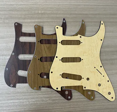 Wood Grain Rosewood Walnut Guitar Pickguard Plate For Fender Stratocaster Strat • $39.99