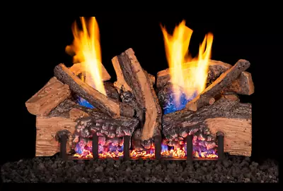 Real Fyre 18  Foothill Vent Free Split Oak Gas Logs LOGS ONLY FTSO-18 • $433