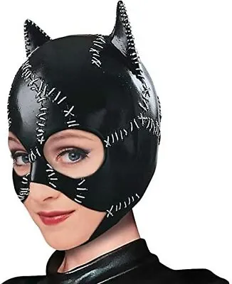 $26.90 • Buy Catwoman Mask Black White Stitches Michelle Pferffer's Replica Mask Cat Women