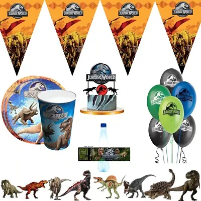 £3.99 • Buy Dinosaur Jurassic Dino Birthday Party Supplies Decorations Balloons Cake Banner