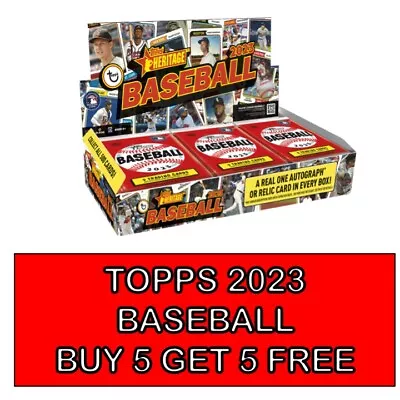 TOPPS 2023 BASEBALL HERITAGE - BASE CARDS - CARDS #1 To 200 **SELECT YOUR CARD** • £0.99