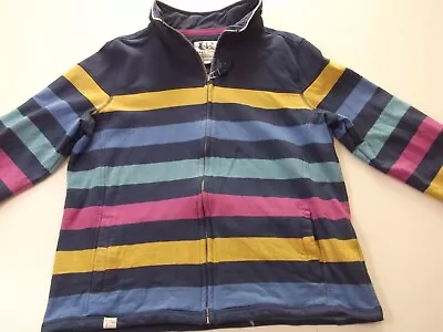 Lazy Jacks Sweatshirt Womens Size 16 Sweater Casual Jumper 1/4 Zip Rainbow • £11.95