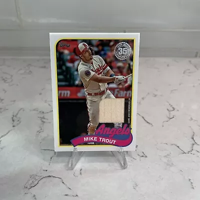 2024 Topps Series 1 Mike Trout 1989 Relic Card Game Used Bat Los Angeles Angels  • $11.99