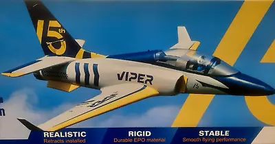 Rc Edf Jet Fms 70 Mm Viper V2 15th Aniversary Edition • $250