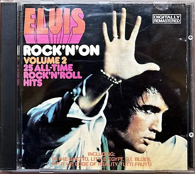 ELVIS PRESLEY Rock’n’On Volume 2 Rare CD • $44.95