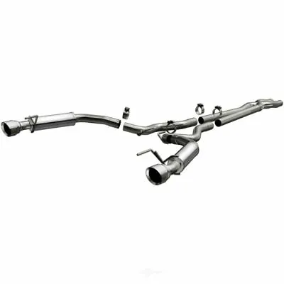 Exhaust System Kit-Competition Series Stainless Cat-Back System Fits Mustang V6 • $1514