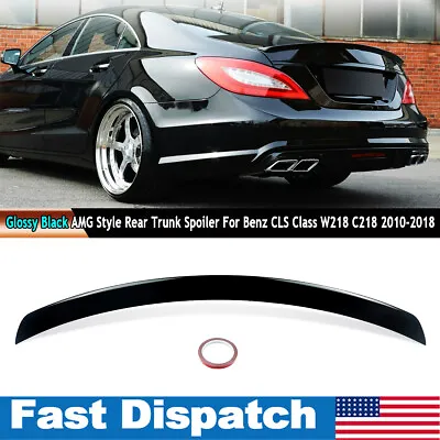 For Benz W218 CLS63 CLS400 CLS550 2012-18 AMG Style Rear Trunk Spoiler Wing Lip • $71.15