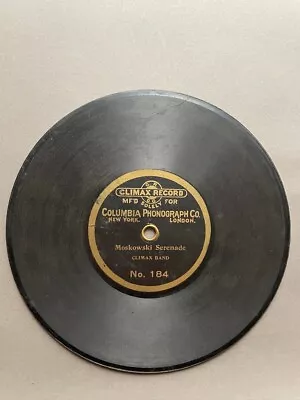 7-inch Climax Columbia Phonograph Disc-brass Grommet; Not Edison • $11