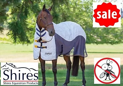 £34.85 • Buy Shires Tempest Summer Shield Pony Fly Rug With Mesh UV Protection