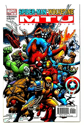 Marvel Team-Up #1 Signed By Scott Kolins Marvel Comics 2005 • $16.99