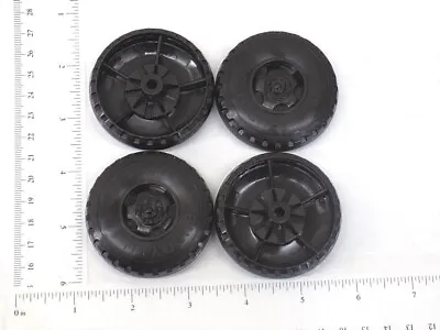 Buddy L Set Of 4 Plastic Replacement Wheel/Tire Toy Parts BLP-018-4 • $32