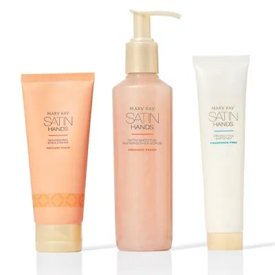 Mary Kay Satin Hands Pampering Set Or Individual Items - Orchard Peach • $25.99