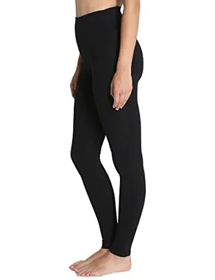 UK Womens High Waisted Stretchy Cotton Leggings Pants Plain Full Length XS-XXXL  • £4.99