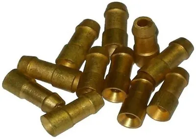 £2.49 • Buy Uninsulated Brass Bullet Connectors 4.7mm Lucas Type Electrical Terminals Crimp