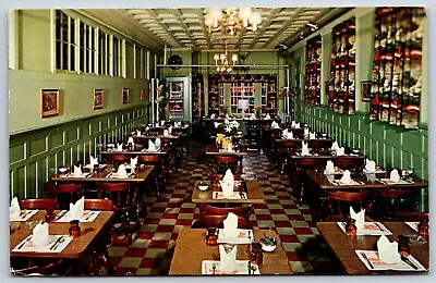 Postcard Young's Hotel Dining Room New Milford Connecticut Posted 1963 • $9.50