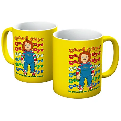 Child's Play Good Guy Chucky Doll Best Friend Film Toy Mug In Various Colours • $32.76