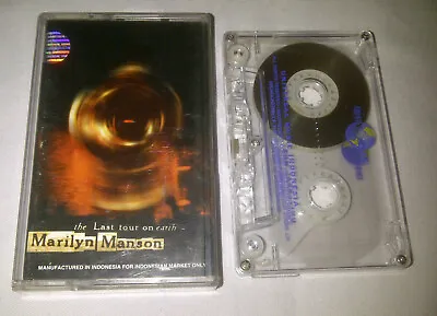 Marilyn Manson - The Last Tour On Earth 1999 Original Indonesia Tapes • $14.99