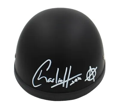 Charlie Hunnam Signed Sons Of Anarchy Daytona Black Matte Biker Helmet • $249.99