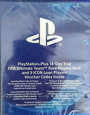 Playstation Plus PS4 14 Day Trial - FIFA Ultimate Team Rare Players Pack - NEW • £5.95